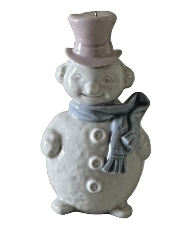 Vintage lladro snowman - vintage,